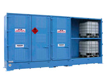 Single Depth Flammable Liquids Store - 10 IBC