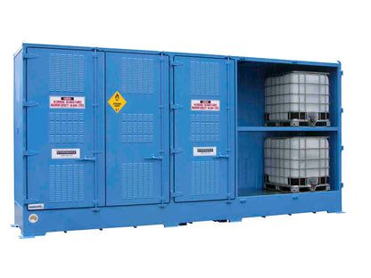 Single Depth Oxidising Agent Store - 10 IBC - STOREMASTA