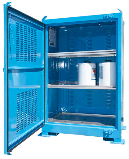 Outdoor Corrosive Substance Store -  350L - STOREMASTA