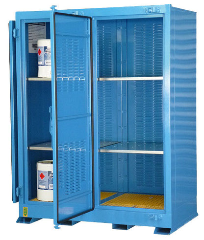 Outdoor Corrosive Substance Store -  450L - STOREMASTA