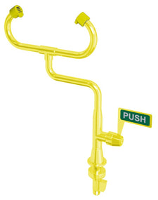 Swivel Over Sink Mounted Eye Wash - Yellow