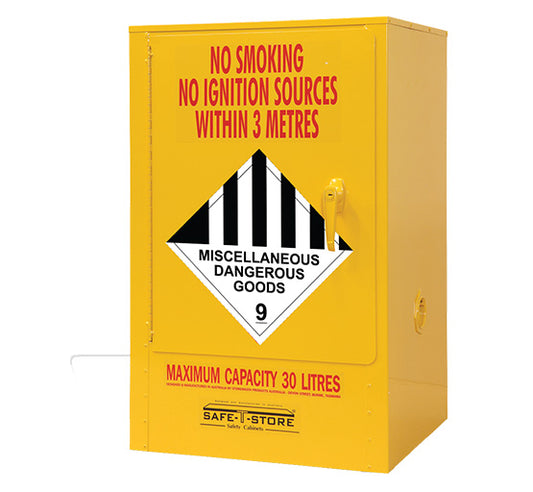 Miscellaneous Dangerous Goods Storage Cabinet – 30L - STOREMASTA