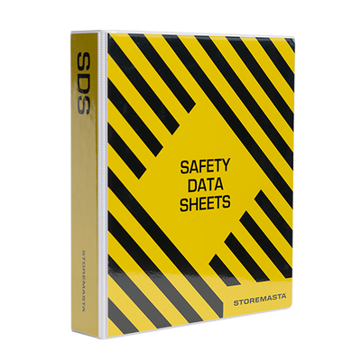 Safety Data Sheet Folder - A4 – Storemasta