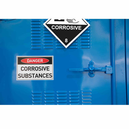 Outdoor Corrosive Substance Store -  250L