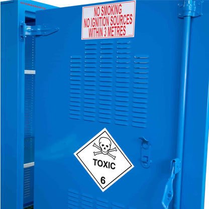 350L - Small  Outdoor Toxic Substance Store