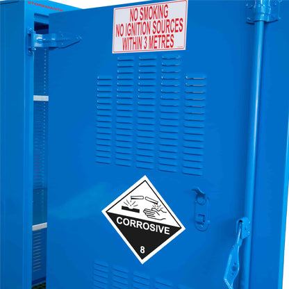 Outdoor Corrosive Substance Store -  350L