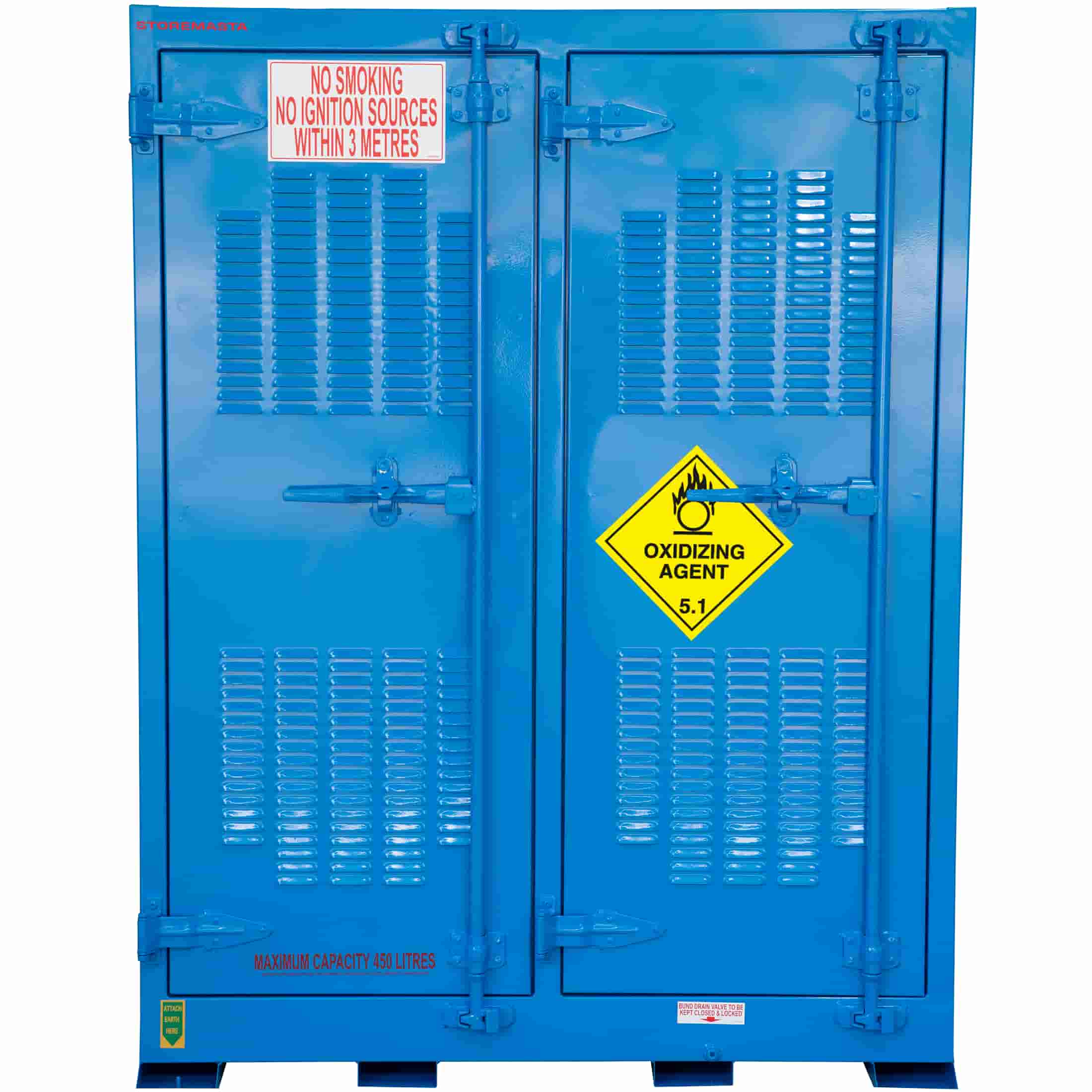 450L - Small Outdoor Oxidising Agent Store