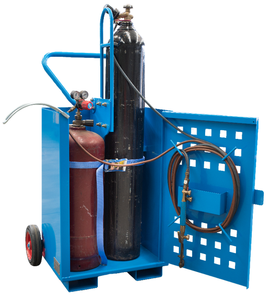 Crane Liftable Oxy/Acetylene Trolley - STOREMASTA