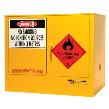 Flammable Liquid Storage Cabinet - 100L - STOREMASTA