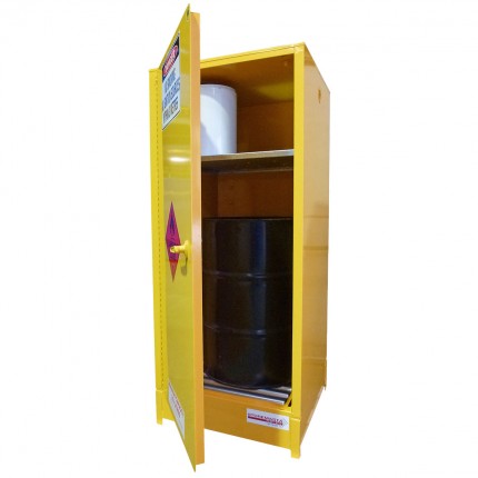 Flammable Liquid Storage Cabinet wtih Roller Base - 250L - STOREMASTA